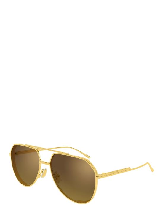 25FW 보테가베네타 선글라스 BV1465S 004 GOLD - BOTTEGA VENETA