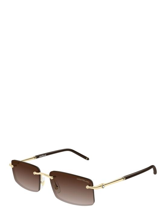25FW 몽블랑 선글라스 MB0443S 008 GOLD - MONTBLANC