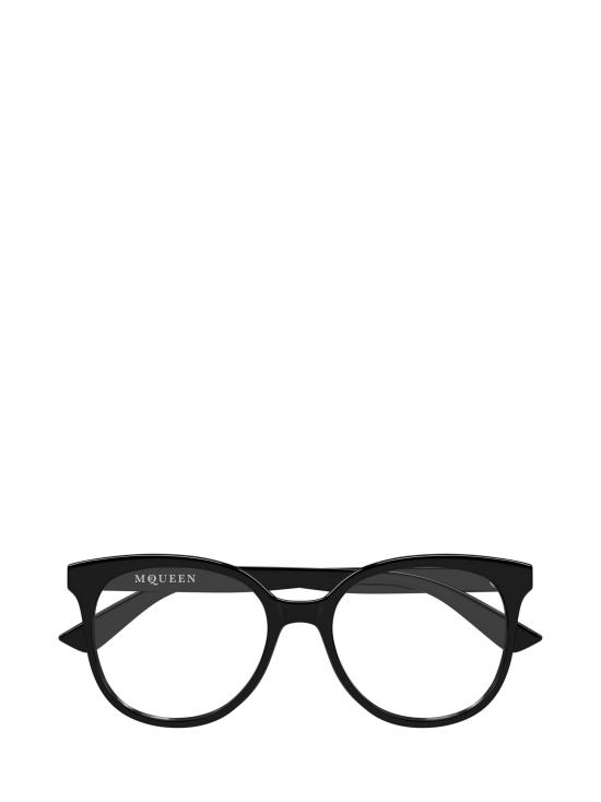 25FW 알렉산더 맥퀸 안경 AM0540O 001 BLACK