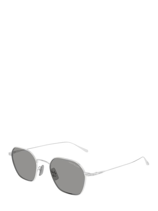 25FW 몽블랑 선글라스 MB0472S 002 SILVER - MONTBLANC