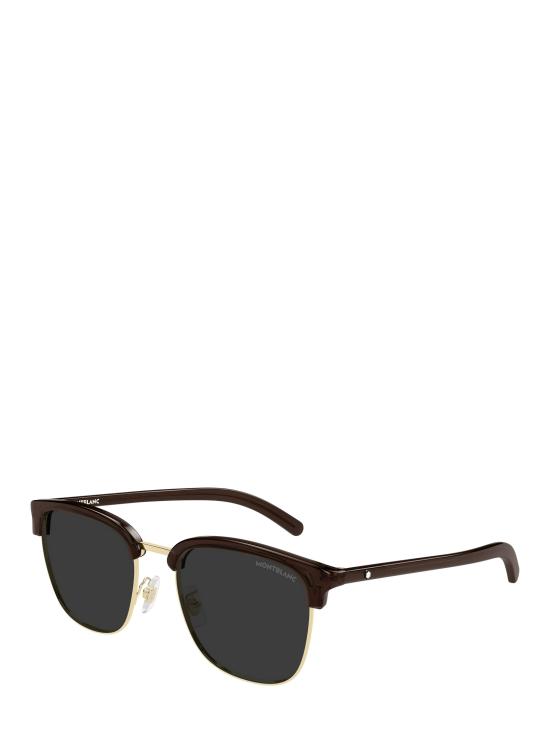 25FW 몽블랑 선글라스 MB0488SA 002 GOLD - MONTBLANC