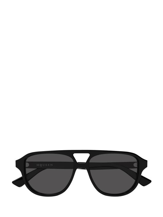 25FW 알렉산더 맥퀸 선글라스 AM0573S 001 BLACK