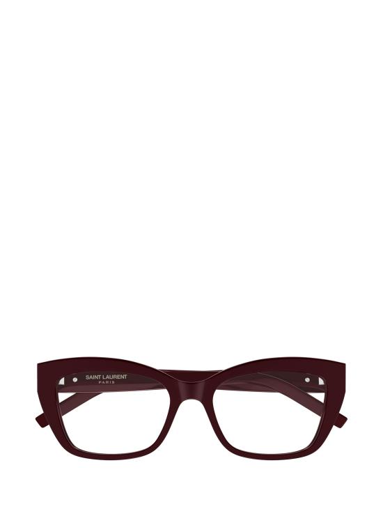 25FW 생로랑 안경 SL M117 010 BURGUNDY