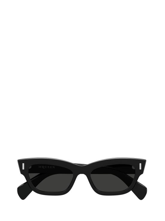 25FW 알렉산더 맥퀸 선글라스 AM0548S 001 BLACK