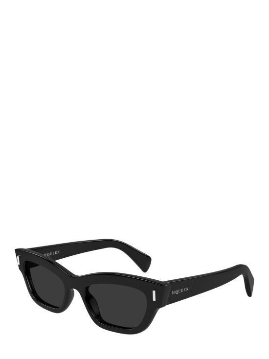 25FW 알렉산더 맥퀸 선글라스 AM0548S 001 BLACK - ALEXANDER MCQUEEN