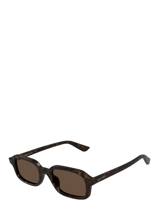 25FW 알렉산더 맥퀸 선글라스 AM0558S 002 HAVANA - ALEXANDER MCQUEEN