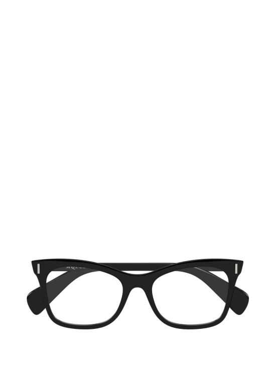 25FW 알렉산더 맥퀸 안경 AM0552O 001 BLACK