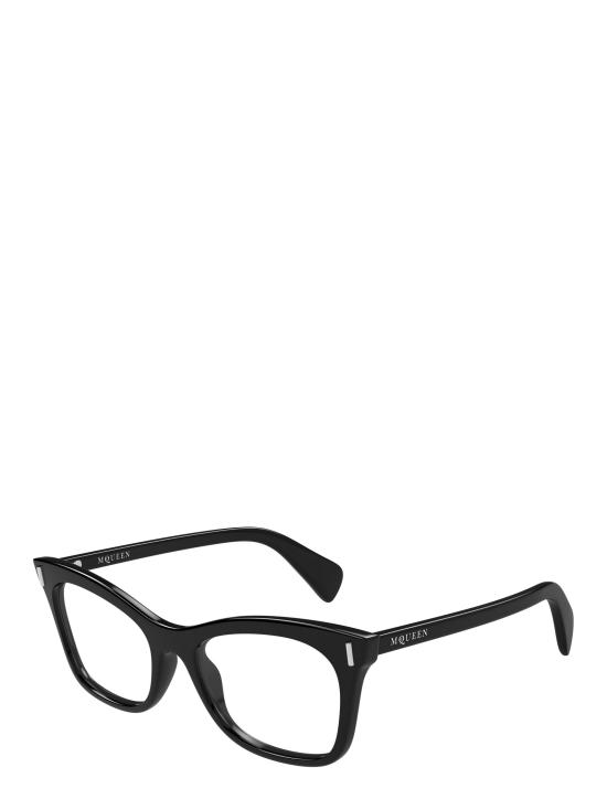 25FW 알렉산더 맥퀸 안경 AM0552O 001 BLACK - ALEXANDER MCQUEEN