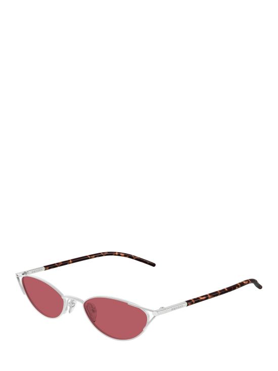 25FW 알렉산더 맥퀸 선글라스 AM0563S 003 SILVER - ALEXANDER MCQUEEN