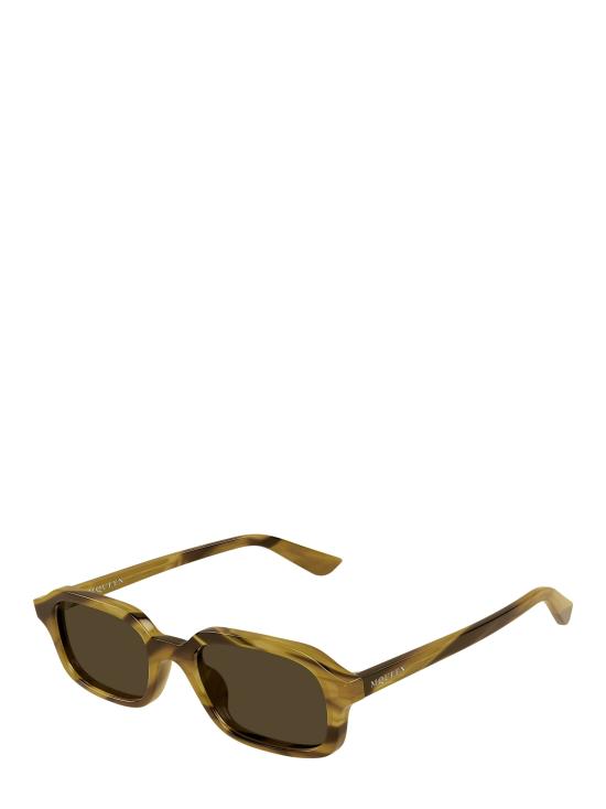25FW 알렉산더 맥퀸 선글라스 AM0558S 003 HAVANA - ALEXANDER MCQUEEN