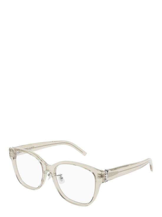 25FW 생로랑 안경 SL M168 F 004 BEIGE - SAINT LAURENT