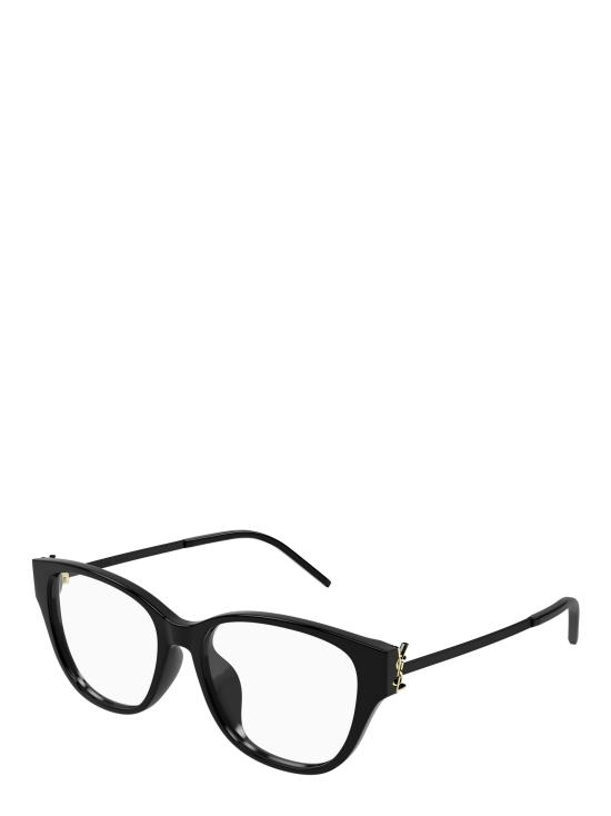 25FW 생로랑 안경 SL M48O C FN 001 BLACK - SAINT LAURENT