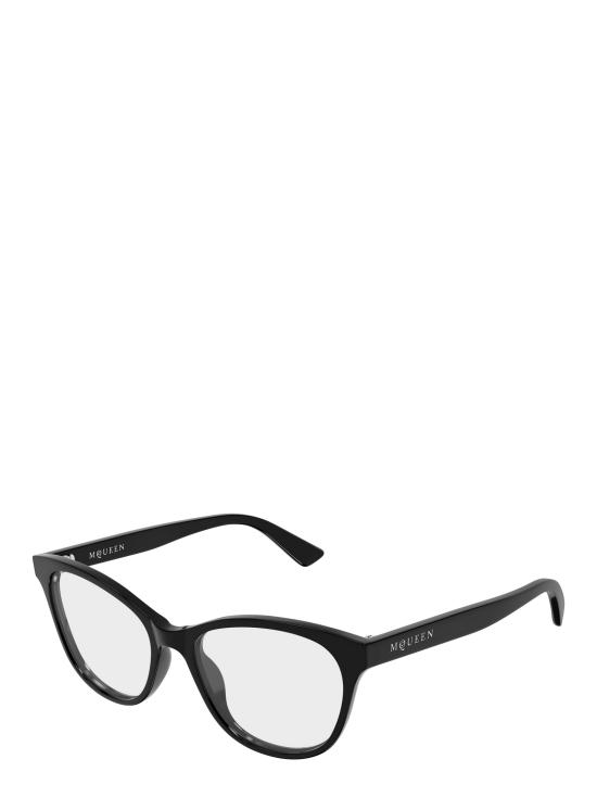 25FW 알렉산더 맥퀸 안경 AM0576O 007 BLACK - ALEXANDER MCQUEEN