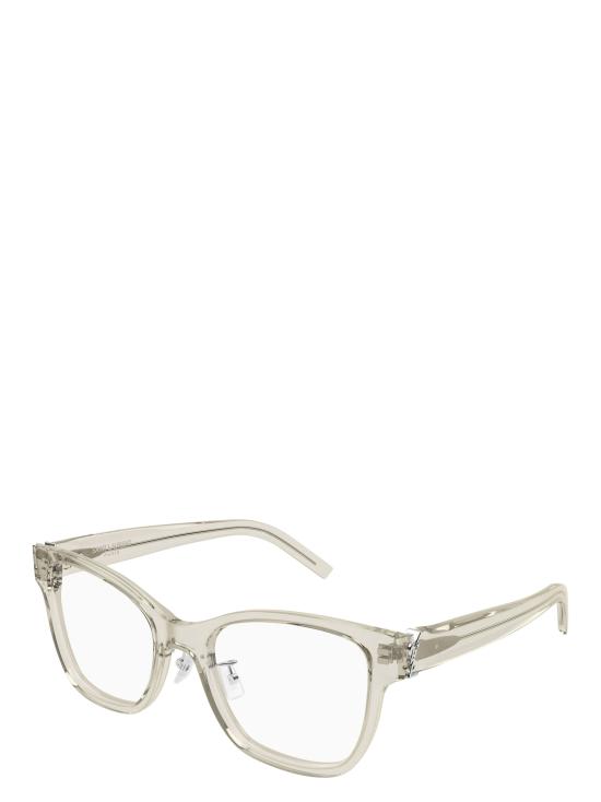 25FW 생로랑 안경 SL M158 F 004 BEIGE - SAINT LAURENT