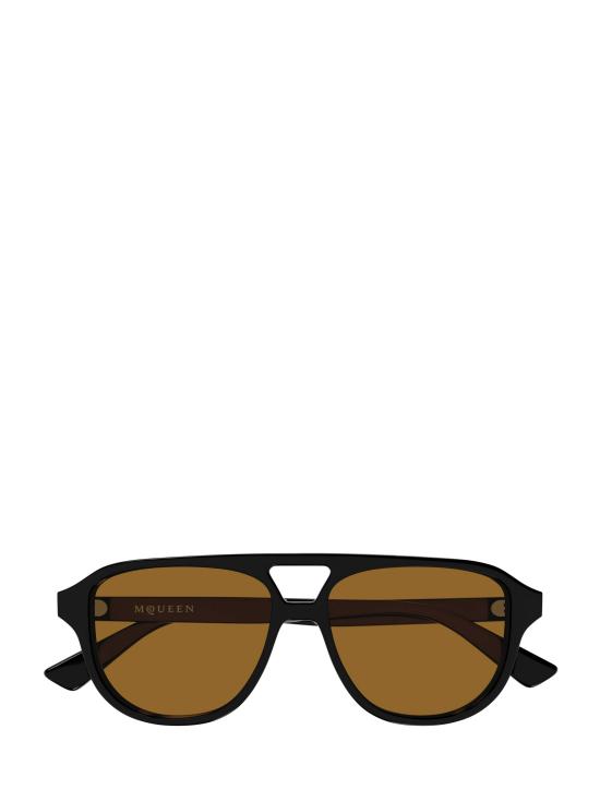 25FW 알렉산더 맥퀸 선글라스 AM0573S 003 BLACK