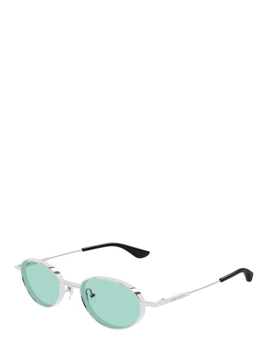 25FW 알렉산더 맥퀸 선글라스 AM0523S 003 SILVER - ALEXANDER MCQUEEN