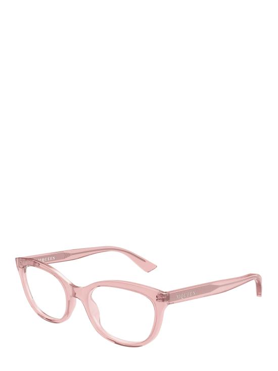25FW 알렉산더 맥퀸 안경 AM0569O 004 PINK - ALEXANDER MCQUEEN