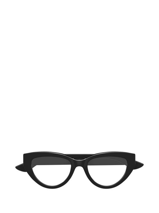 25FW 알렉산더 맥퀸 안경 AM0529O 001 BLACK