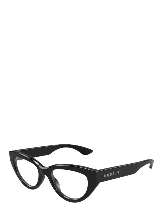 25FW 알렉산더 맥퀸 안경 AM0529O 001 BLACK - ALEXANDER MCQUEEN