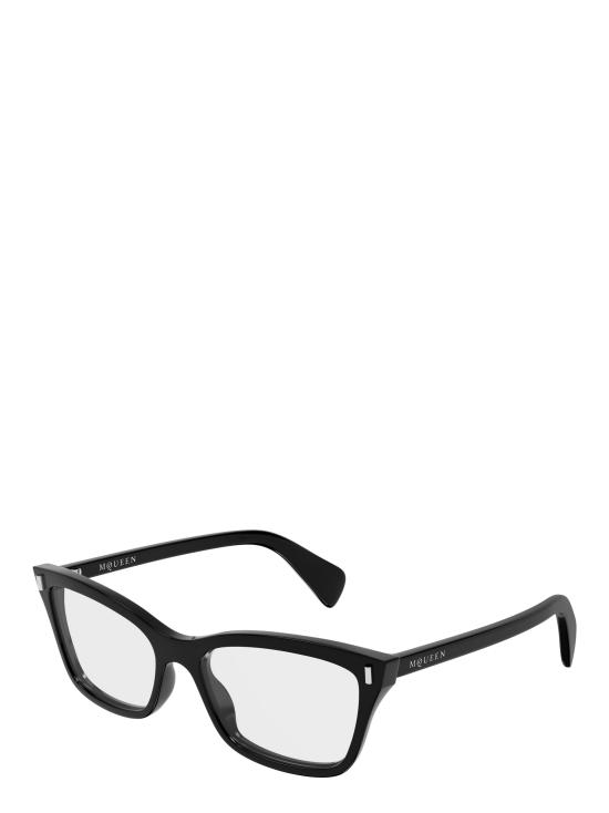 25FW 알렉산더 맥퀸 안경 AM0584O 005 BLACK - ALEXANDER MCQUEEN