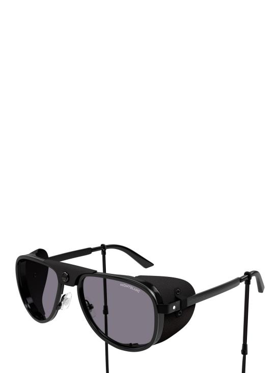 25FW 몽블랑 선글라스 MB0455S 001 BLACK - MONTBLANC