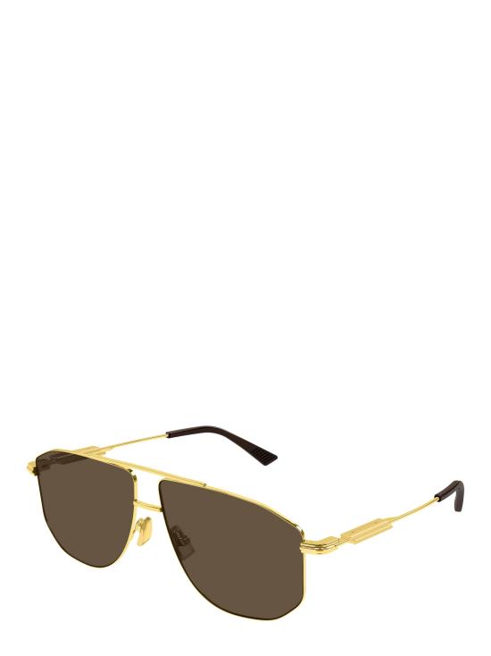 25FW 보테가베네타 선글라스 BV1509S 002 GOLD - BOTTEGA VENETA