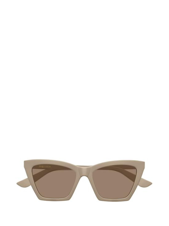 25FW 알렉산더 맥퀸 선글라스 AM0536S 003 BEIGE