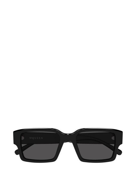 25FW 알렉산더 맥퀸 선글라스 AM0579S 001 BLACK