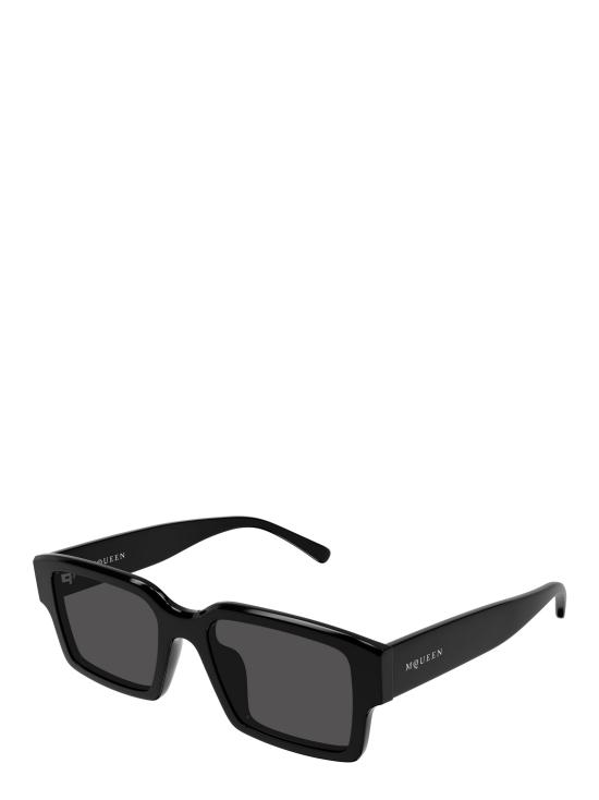 25FW 알렉산더 맥퀸 선글라스 AM0579S 001 BLACK - ALEXANDER MCQUEEN