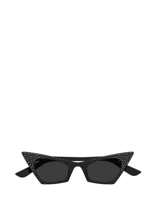 25FW 알렉산더 맥퀸 선글라스 AM0557S 005 BLACK