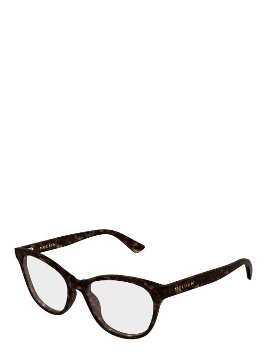 25FW 알렉산더 맥퀸 안경 AM0576O 008 HAVANA - ALEXANDER MCQUEEN