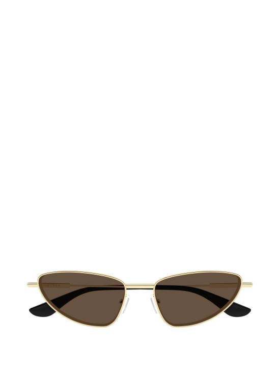 25FW 알렉산더 맥퀸 선글라스 AM0522S 002 GOLD