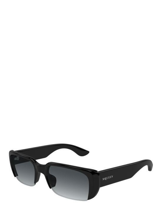 25FW 알렉산더 맥퀸 선글라스 AM0532S 001 BLACK - ALEXANDER MCQUEEN