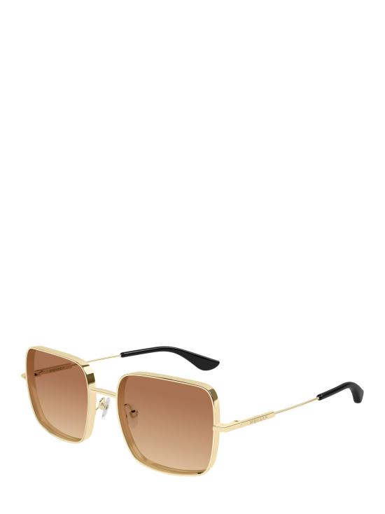 25FW 알렉산더 맥퀸 선글라스 AM0564S 002 GOLD - ALEXANDER MCQUEEN