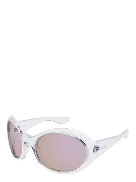 25FW 알렉산더 맥퀸 선글라스 AM0592S 004 CRYSTAL - ALEXANDER MCQUEEN