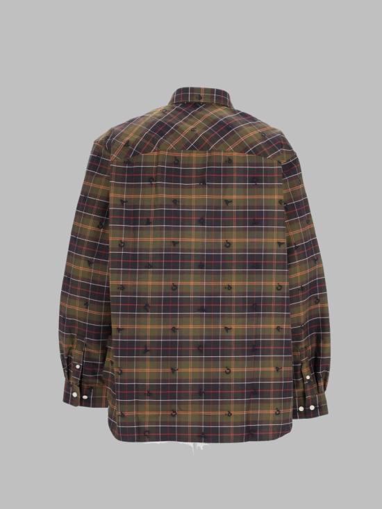 26FW 바버 긴팔 셔츠 MSH5886 MSHTN51 GREEN - BARBOUR