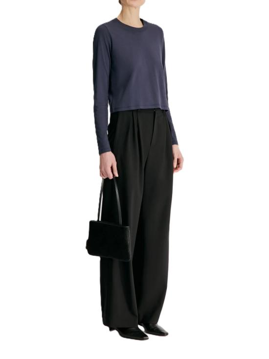 26FW 루루 드 세종 긴팔 티셔츠 MASALNAVY Blue - LOULOU DE SAISON