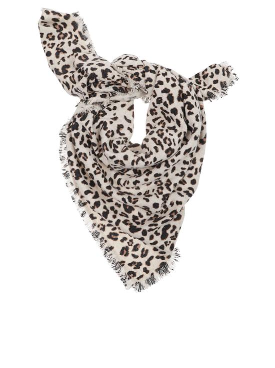 26FW 쿠즈텡 머플러/스카프 3954 HACHIKO LEOPARD 2238 AVENA