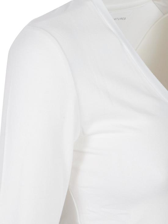 26FW 마제스틱필라쳐 긴팔 티셔츠 H26M001 FTS010 WHITE - MAJESTIC FILATURES