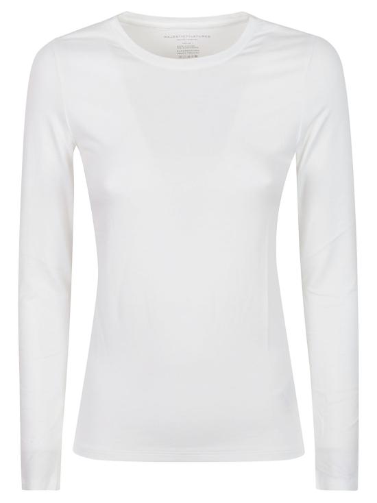 26FW 마제스틱필라쳐 긴팔 티셔츠 H26M001 FTS008 WHITE