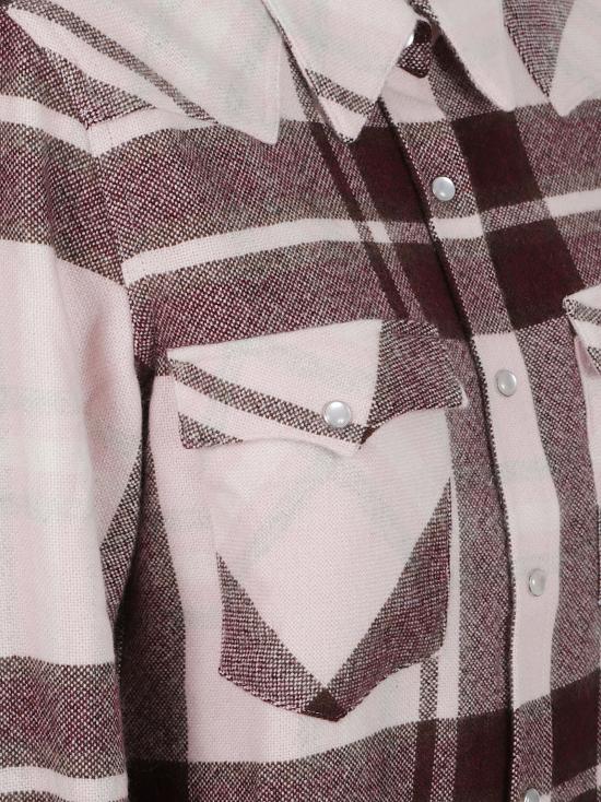26FW 쿠즈텡 셔츠 4754 LUMBER 2587 ROSA BORDEAUX - KUJTEN