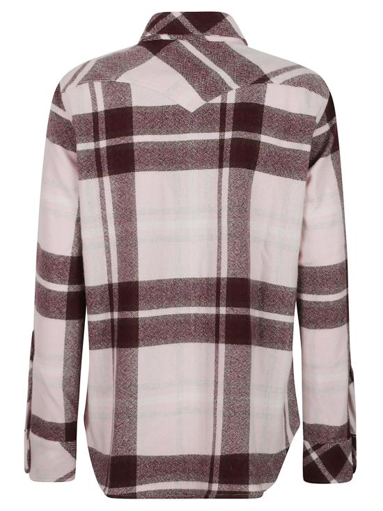 26FW 쿠즈텡 셔츠 4754 LUMBER 2587 ROSA BORDEAUX - KUJTEN