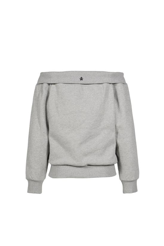 26FW 샌디리앙 긴팔 티셔츠 F26T182 F435 HEATHER GREY DOM - SANDY LIANG