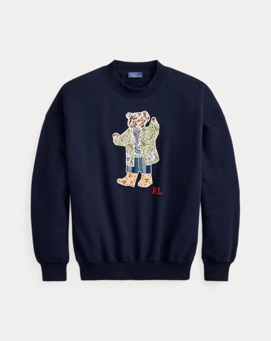 26FW 폴로 랄프로렌 긴팔 티셔츠 211B17782001 HUNTER NAVY DOM
