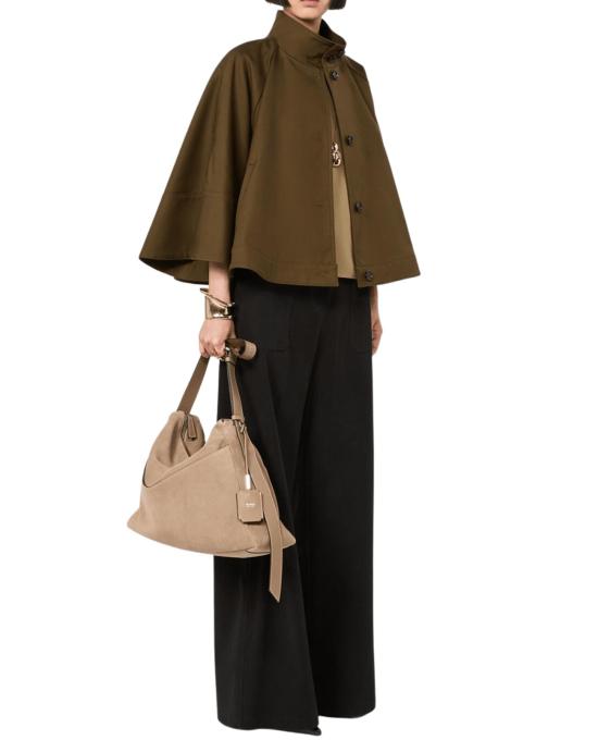 26FW 막스마라 케이프 24736061 004 KHAKI DOM - MAX MARA