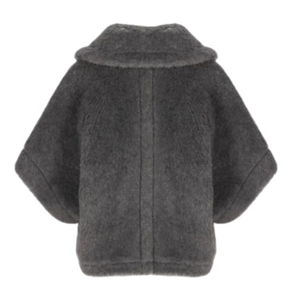 26FW 막스마라 케이프 24736262 001 MEDIUM GREY DOM - MAX MARA