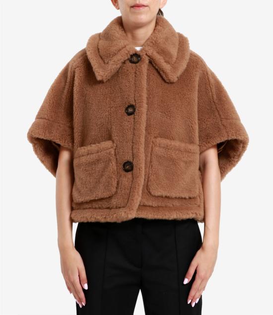 26FW 막스마라 케이프 24736252 001 CAMEL DOM - MAX MARA