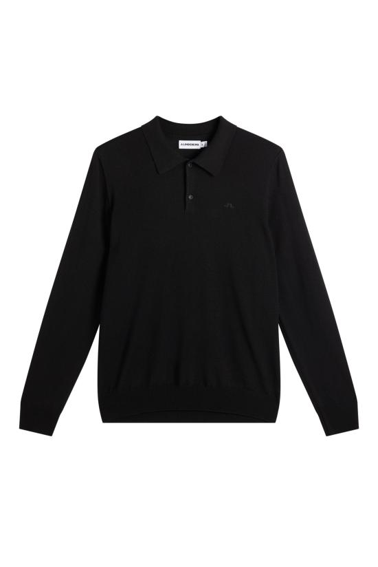 26FW 제이린드버그 폴로 티셔츠 BMKW17122 9999 BLACK DOM