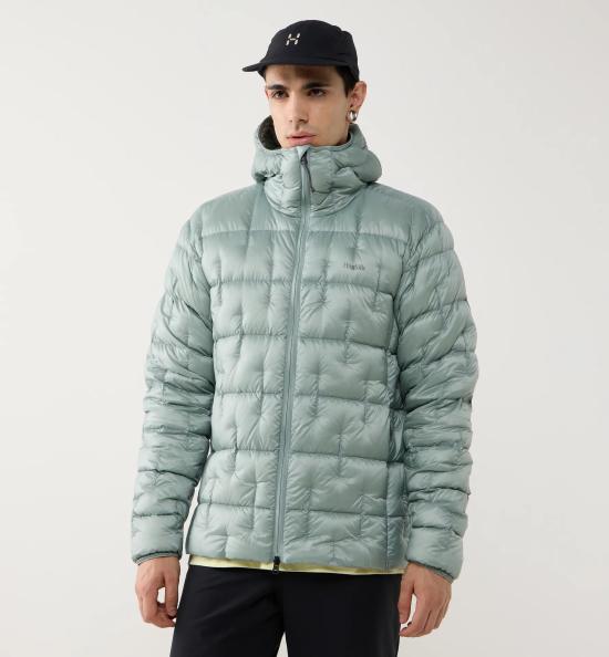 26FW 하그로프스 패딩 608097 5YF DEW GREEN DOM
