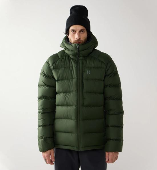 26FW 하그로프스 패딩 607460 4Q9 SEAWEED GREEN DOM